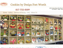 Tablet Screenshot of ftworthcookies.com